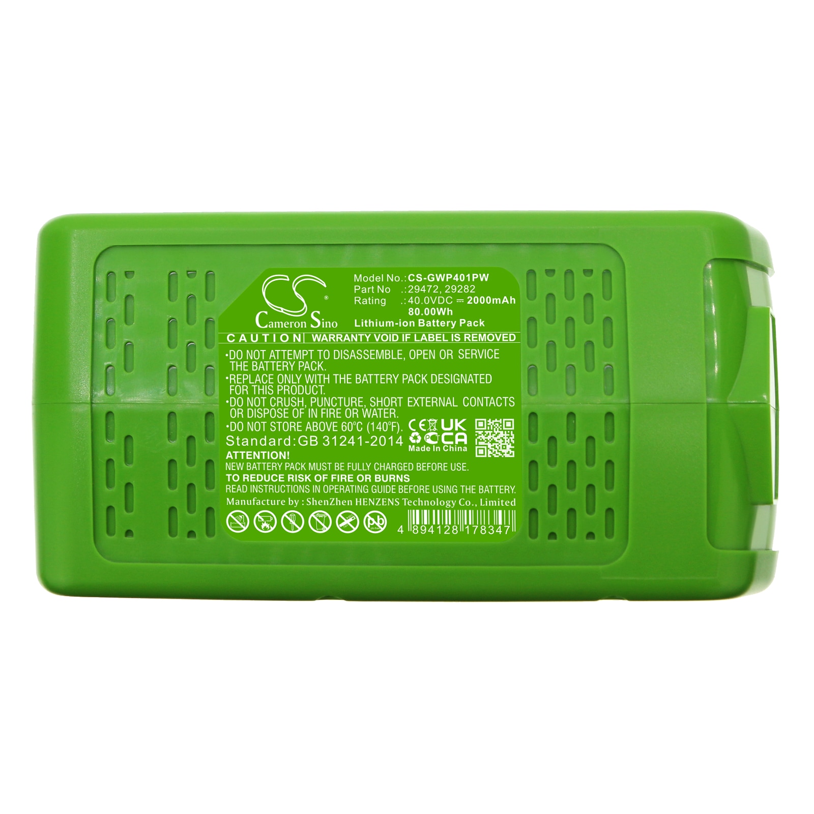 Batteri till Elverktyg för Cramer 40CS12, 40CS15, 40HD61 m.fl.