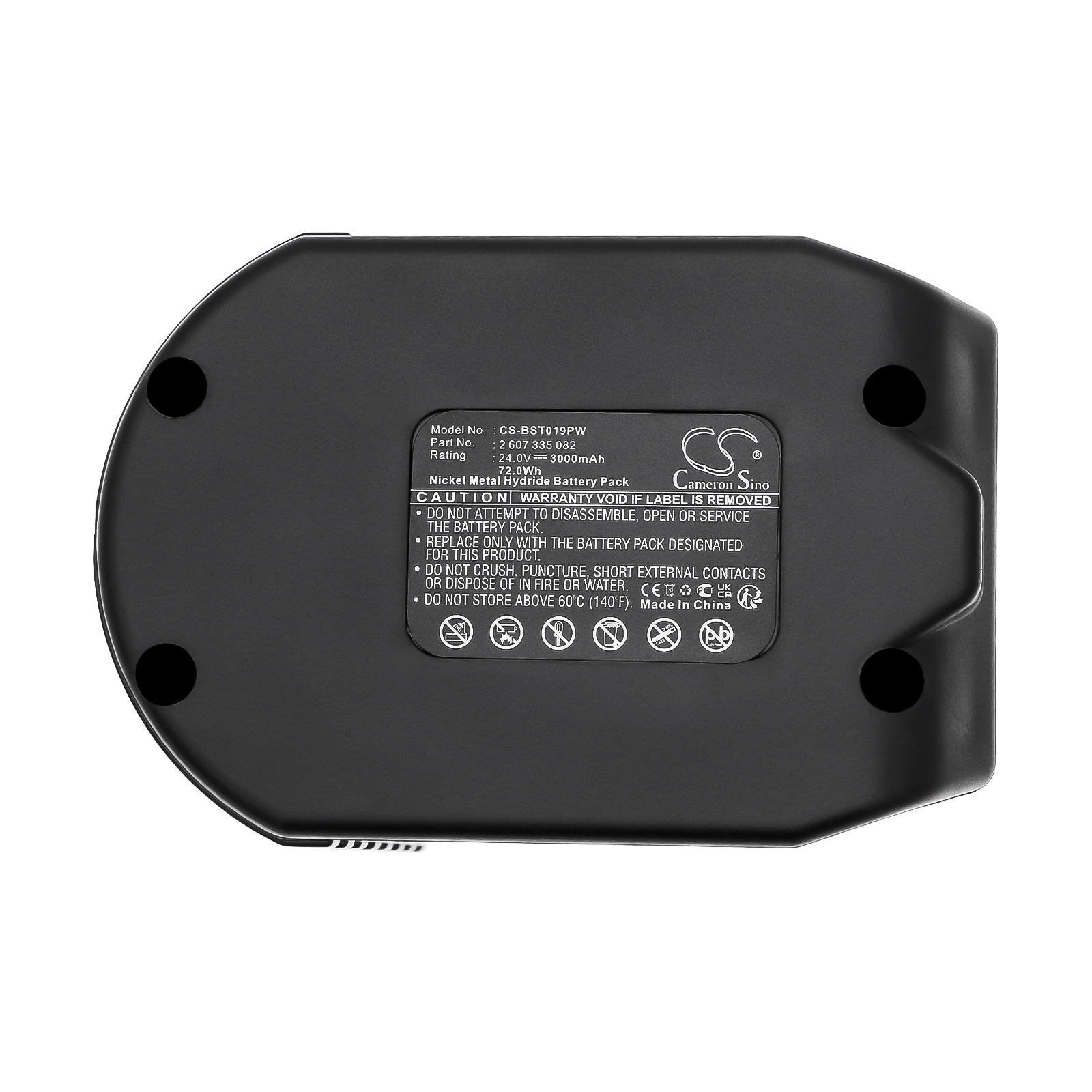 Batteri till Elverktyg för Ramset DynaDrill 524, DD524, PA6-GF35 m.fl.