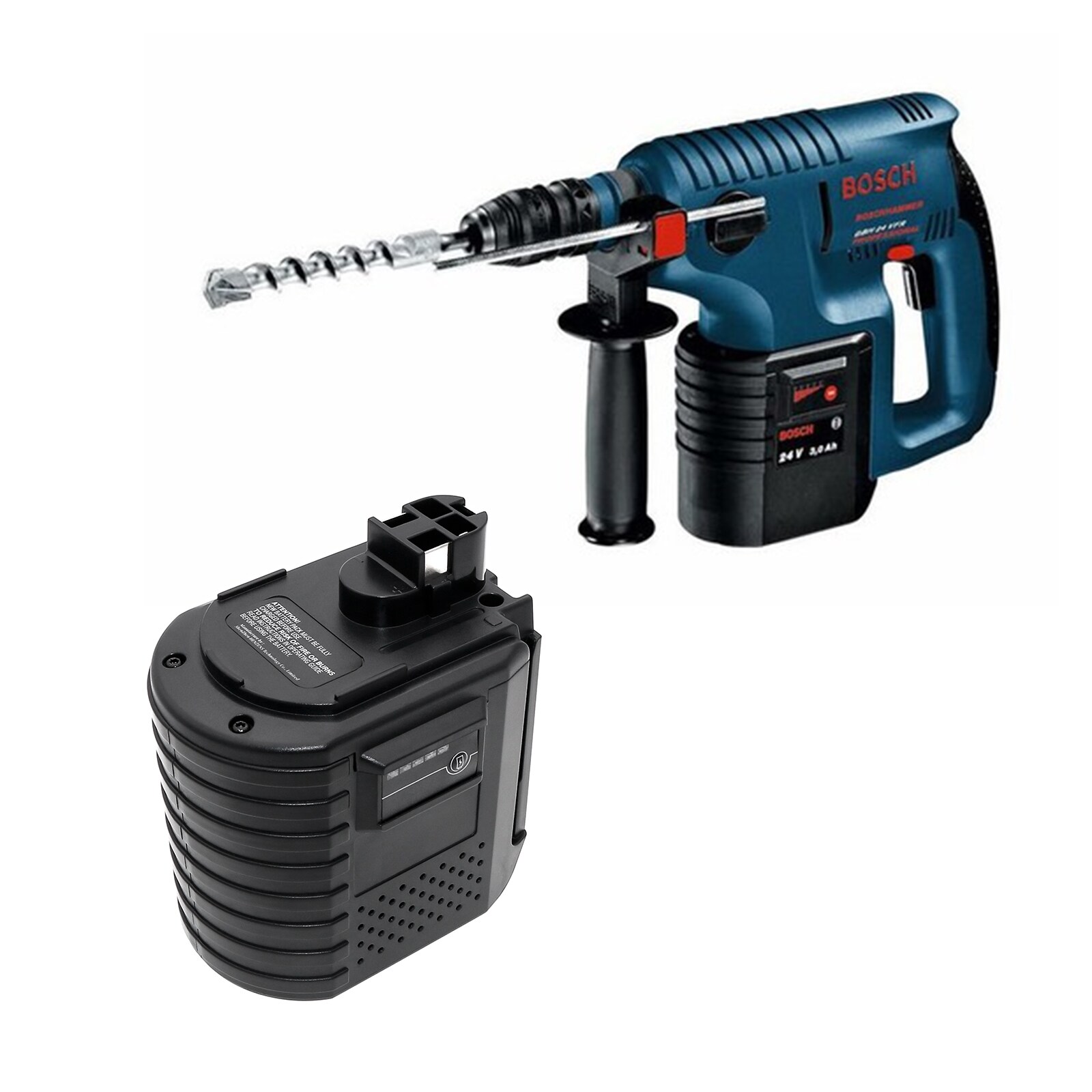 Batteri till Elverktyg för Ramset DynaDrill 524, DD524, PA6-GF35 m.fl.
