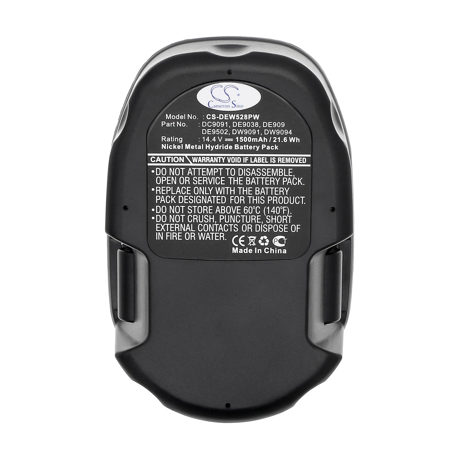 Batteri till Elverktyg för DeWalt DC528 Flashlight, DC551KA, DC612KA m.fl.