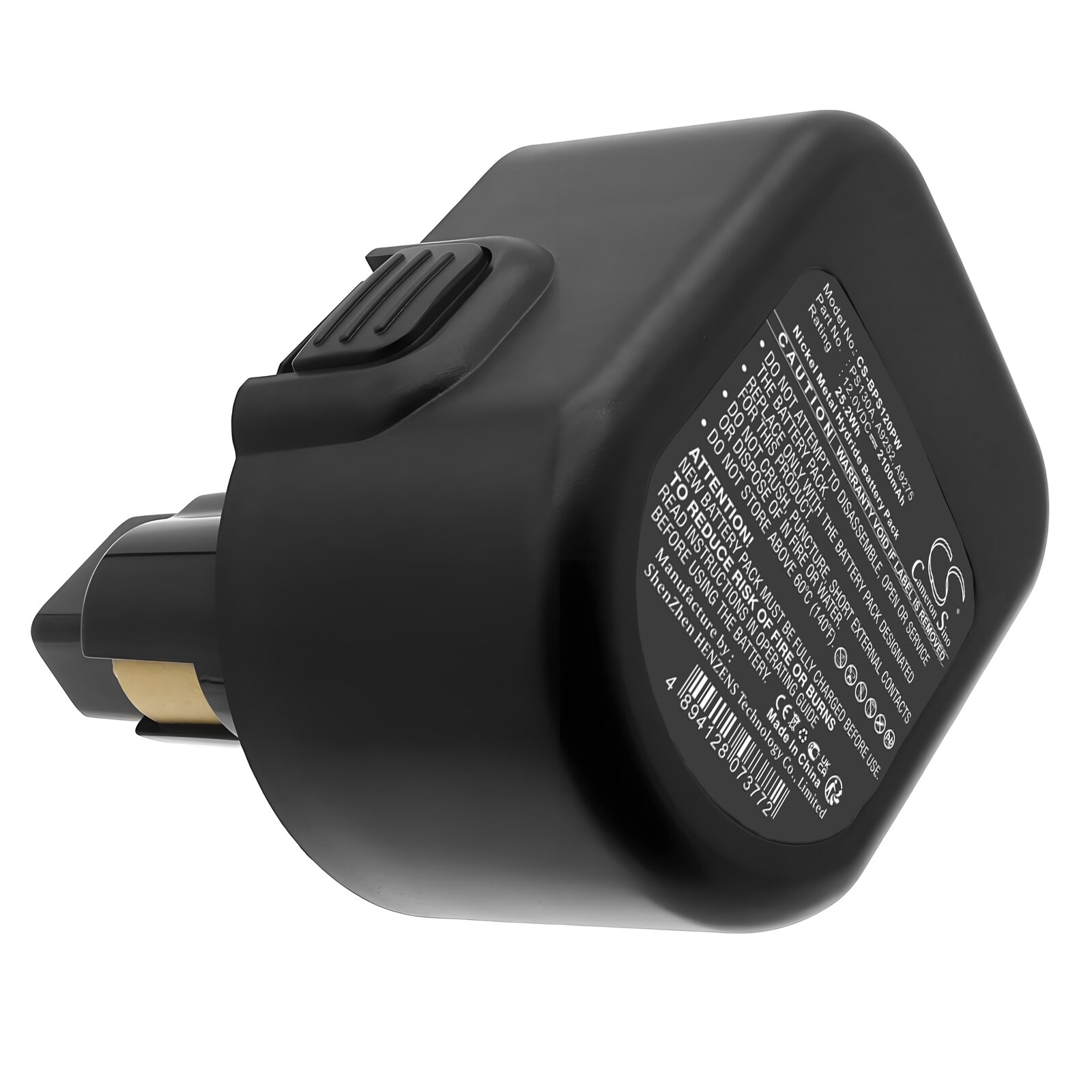 Batteri till Elverktyg för Black & Decker CD1202GK, CD1202K, CD120GK m.fl.