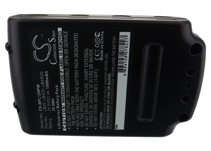 Batteri till Elverktyg för Black & Decker BDCDMT120, CHH2220, LCS120 m.fl.