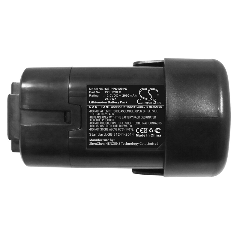 Batteri till Elverktyg för Porter Cable PCL12C, PCL120DDC-2, PCL120CRC-2 m.fl.