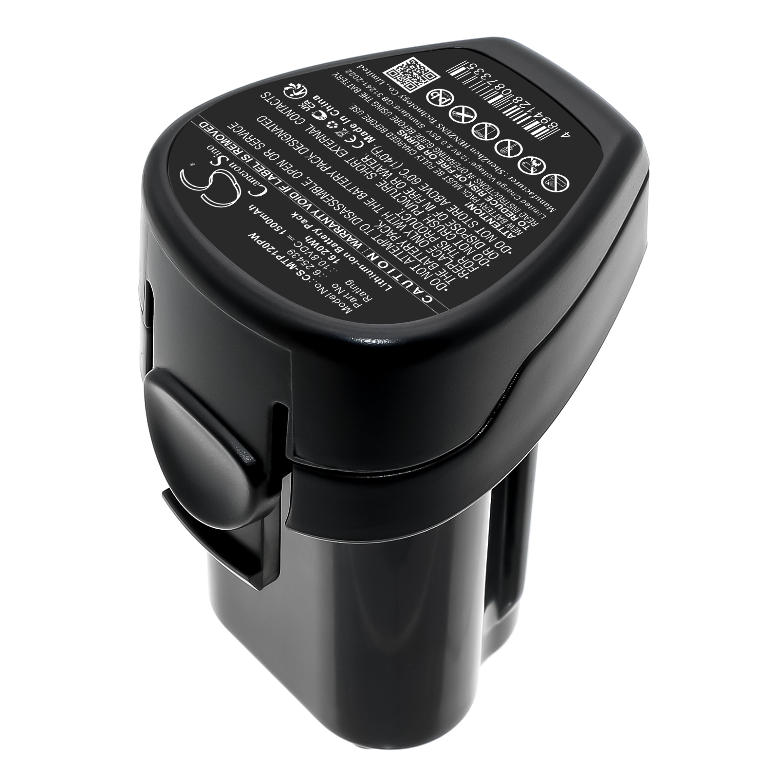Batteri till Elverktyg för Metabo PowerImpact 12, PowerLED 12, PowerMaxx 12 m.fl.