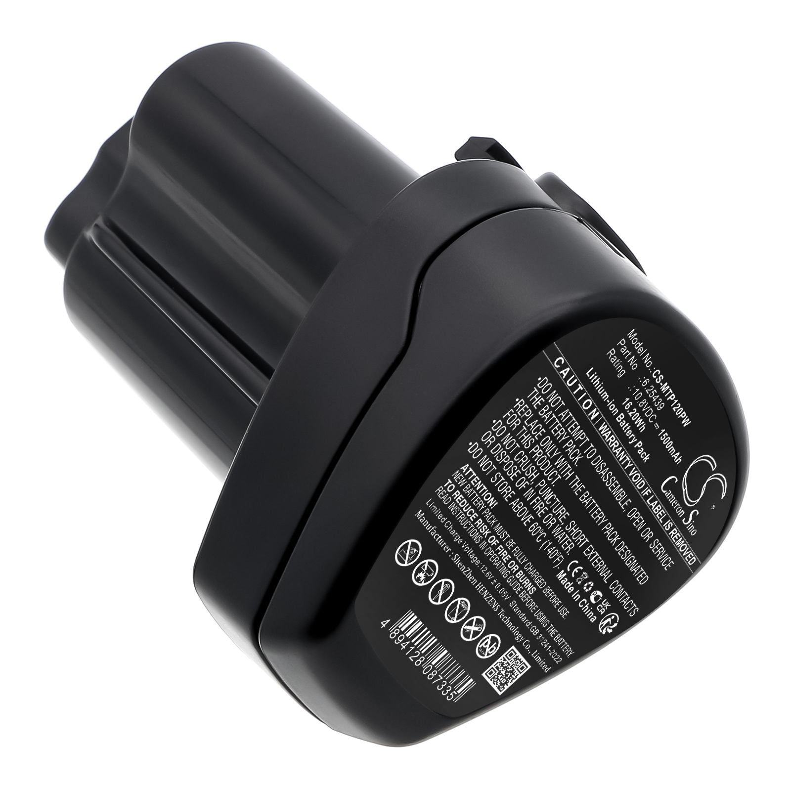 Batteri till Elverktyg för Metabo PowerImpact 12, PowerLED 12, PowerMaxx 12 m.fl.