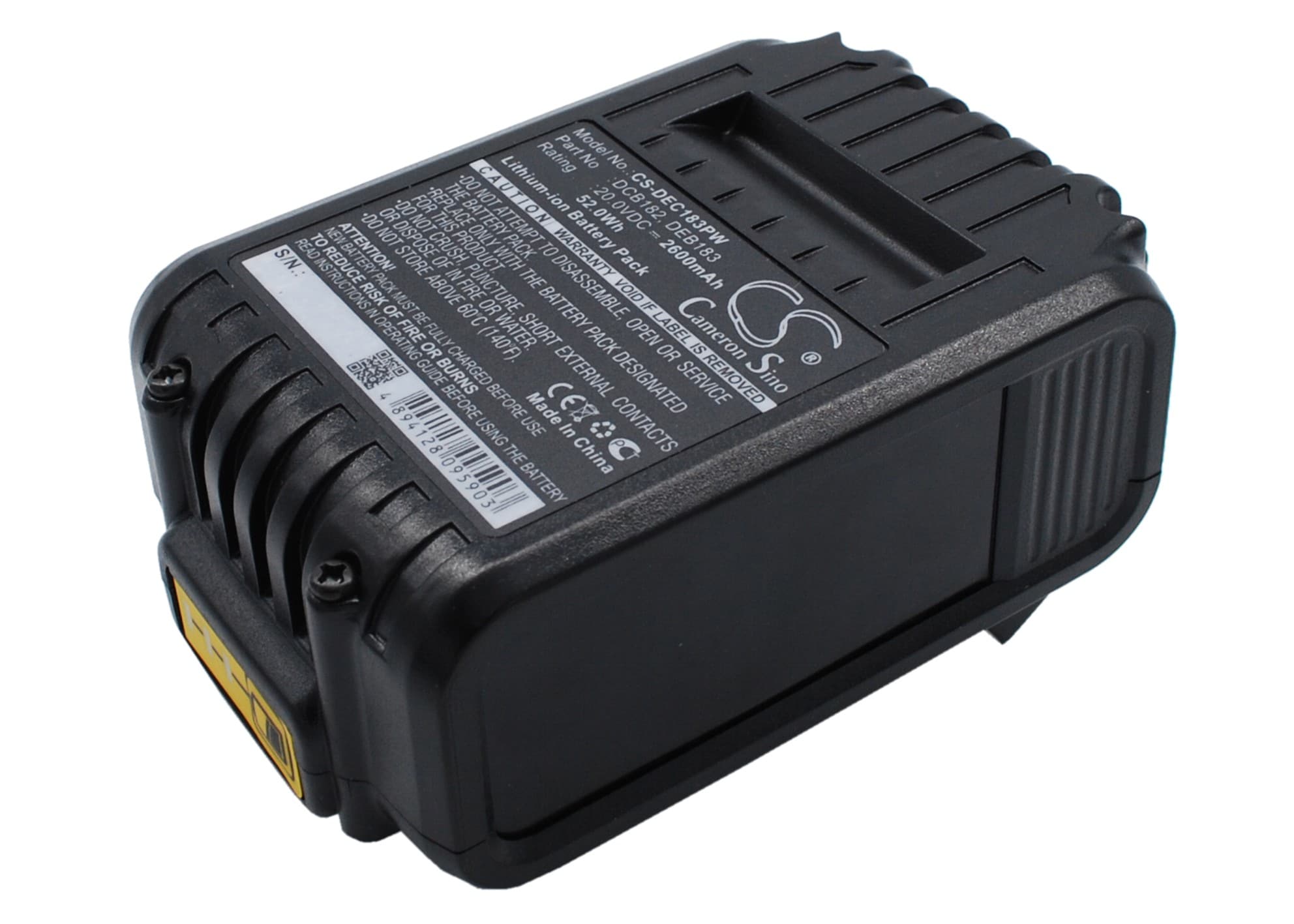Batteri till Elverktyg för DeWalt DCD740, DCD740B, DCD780 m.fl.