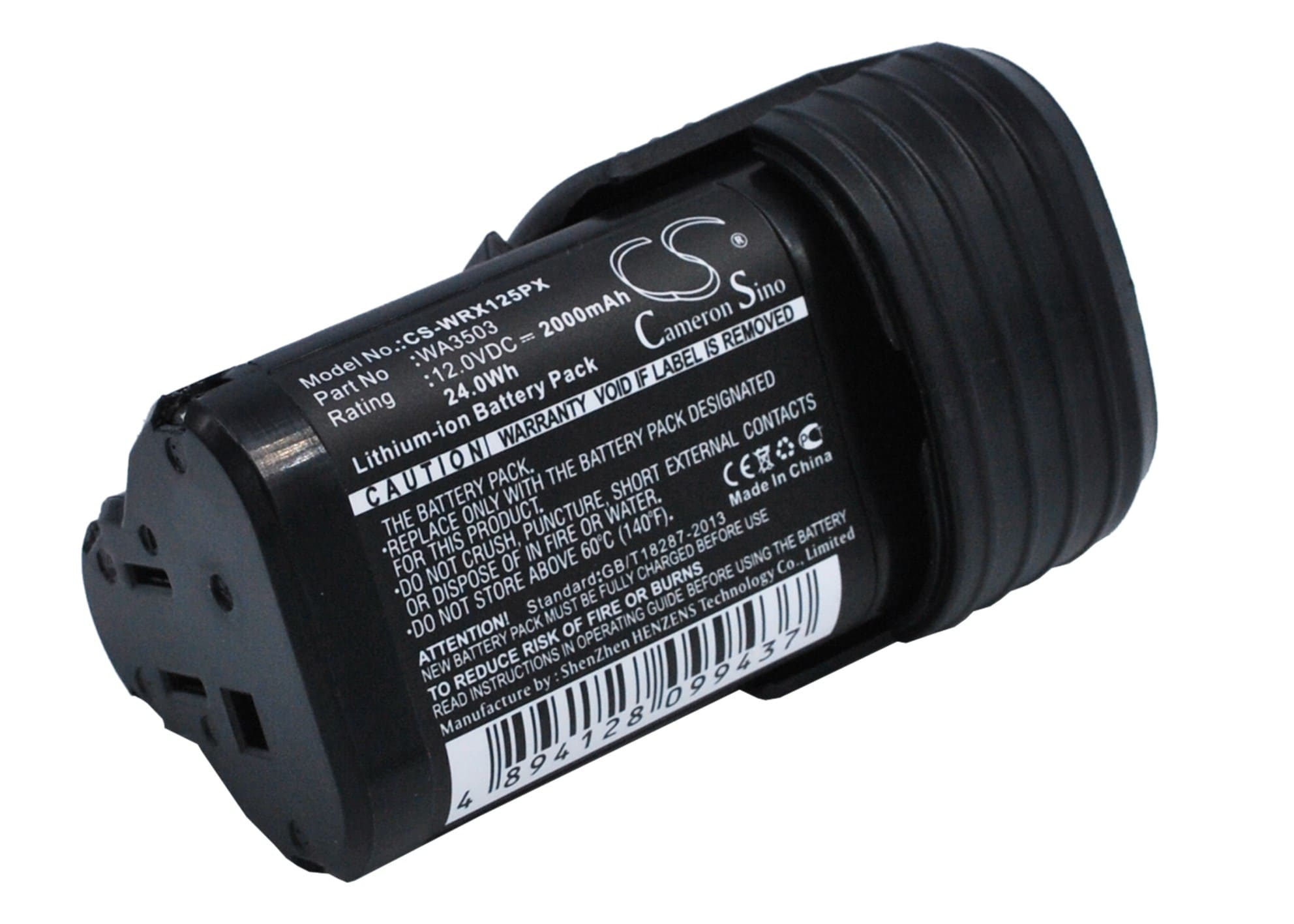 Batteri till Elverktyg för Worx WX125.3, WX125.3 D-Lite, WU288 m.fl.
