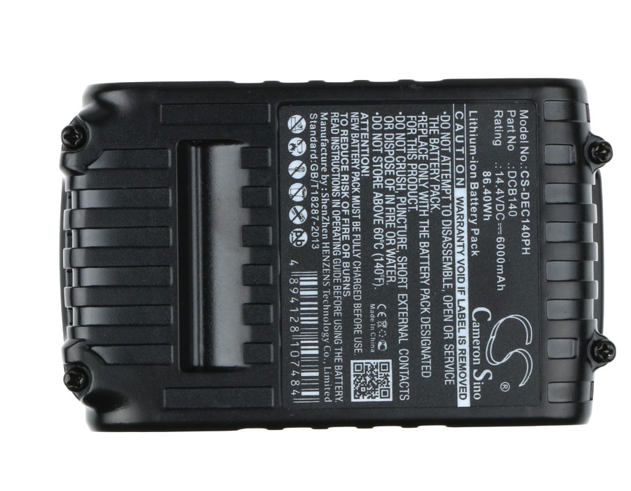 Batteri till Elverktyg för DeWalt XR Li-Ion 14.4V, DCB090, DCD720 m.fl.