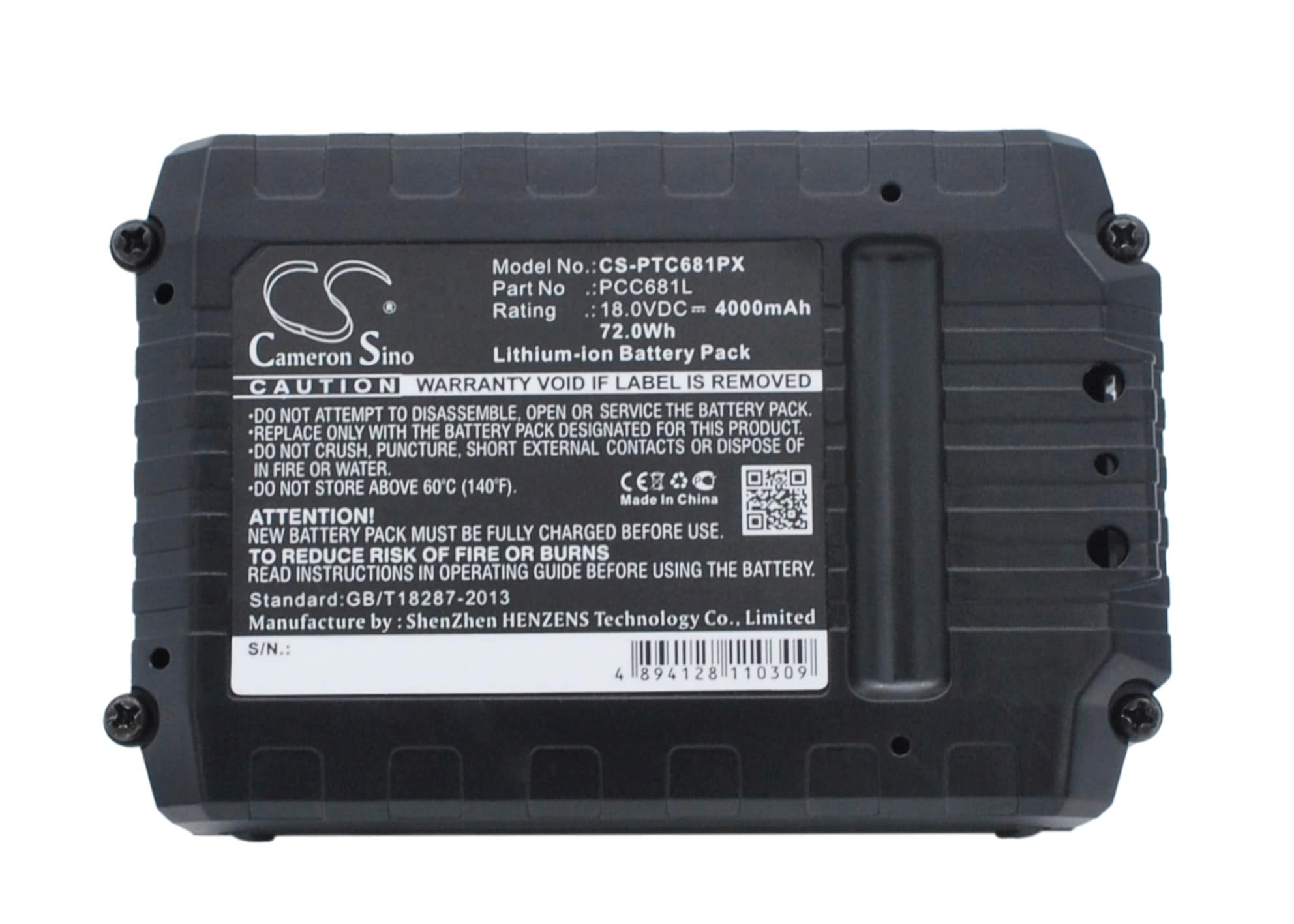 Batteri till Elverktyg för Black & Decker ASD18 Typ 1, ASD18 Typ 2, ASD184 Typ 1 m.fl.
