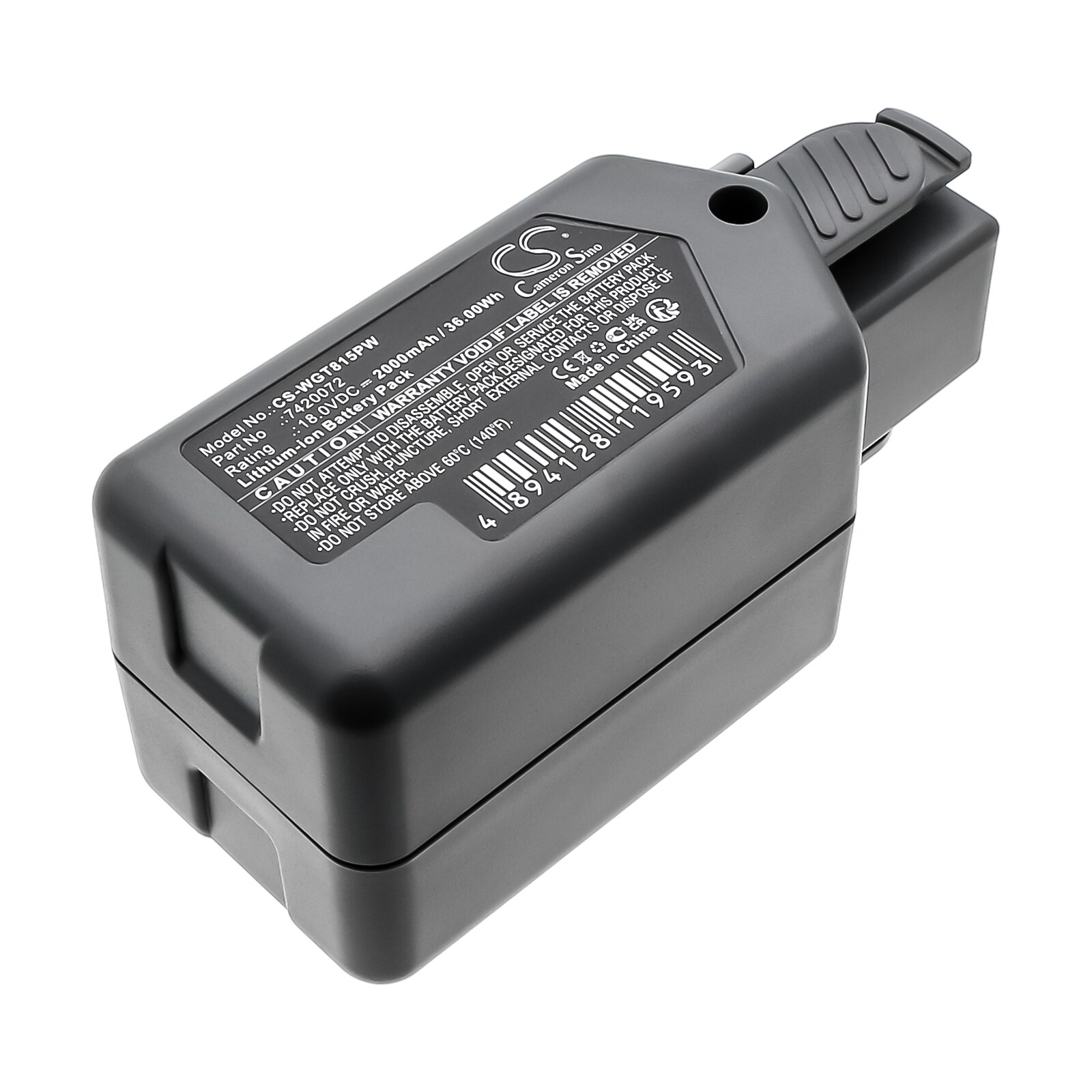 Batteri till Elverktyg för WOLF Garten Li-ion Power GTB 815 Trimmer, 7420096 m.fl.