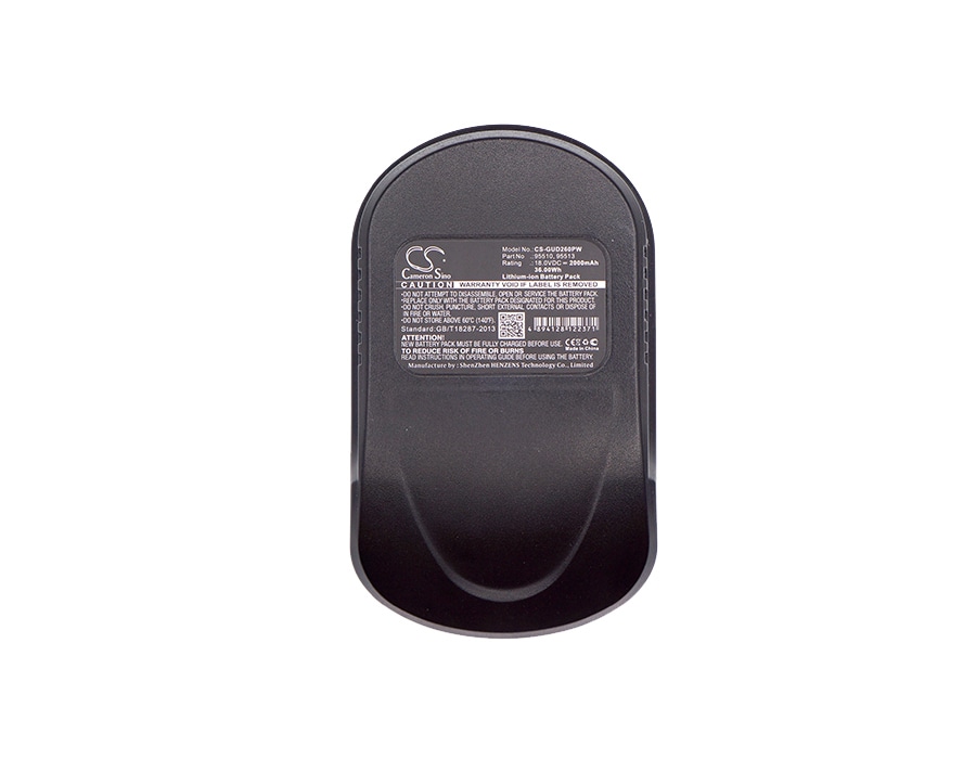 Batteri till Elverktyg för Gude GHS 520 18 Li-ion, GLB 200 18 Li-Ion