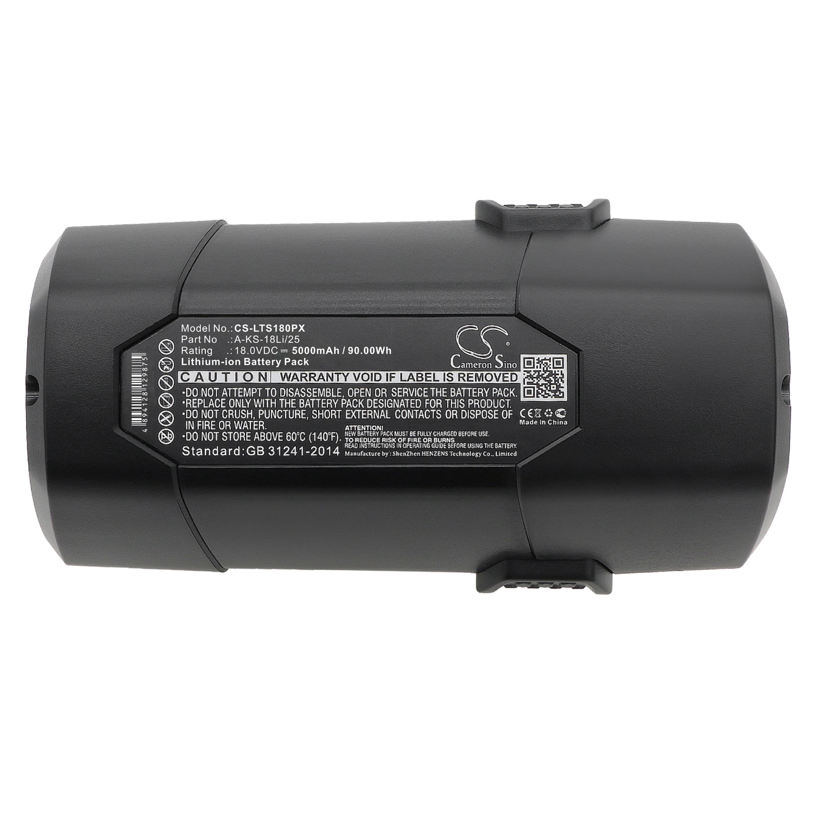 Batteri till Elverktyg för LUX-TOOLS A-KS-18Li/25