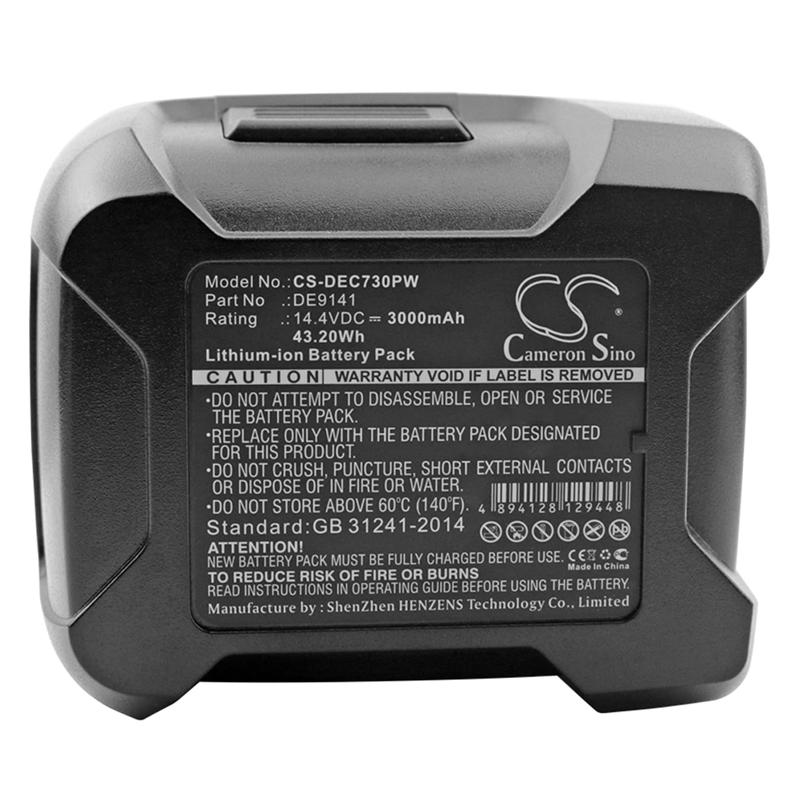 Batteri till Elverktyg för DeWalt DC733K2, DC731KA, DC735KA m.fl.