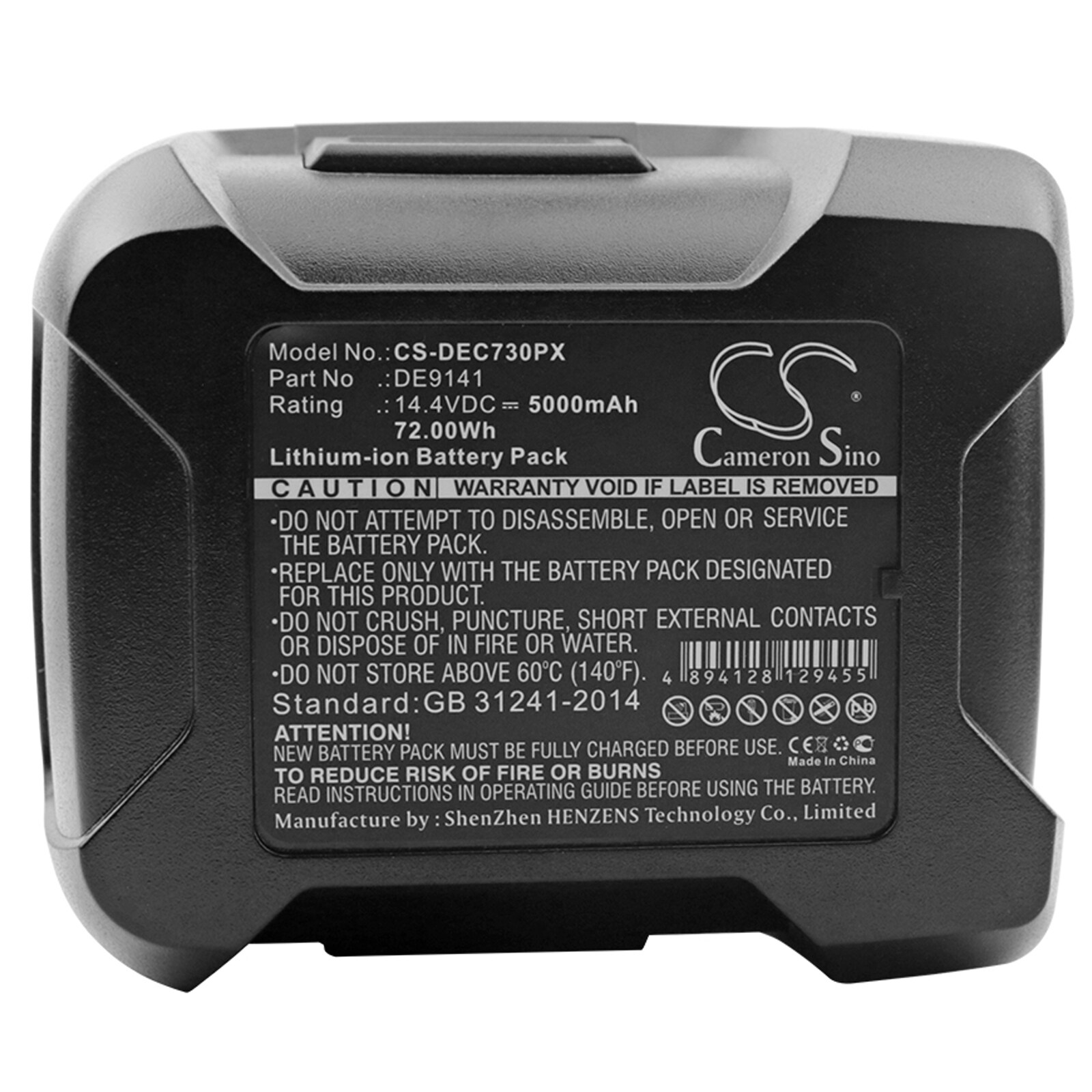Batteri till Elverktyg för DeWalt DC733K2, DC731KA, DC735KA m.fl.