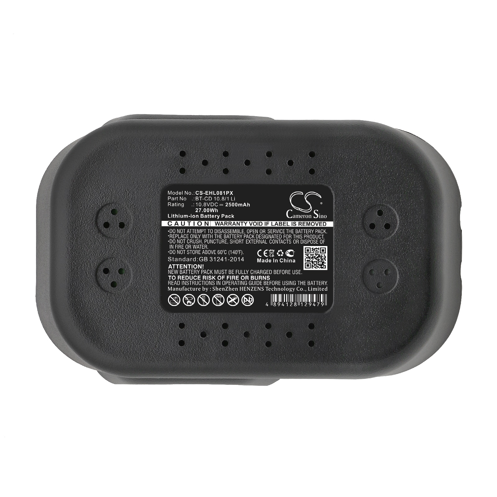 Batteri till Elverktyg för Einhell BT-CD 10.8/1 Li