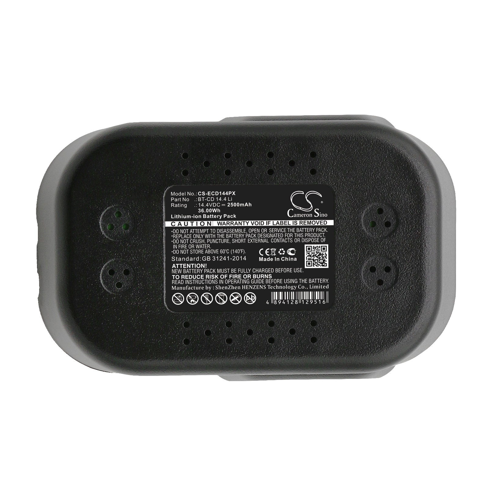 Batteri till Elverktyg för Einhell BT-CD 14.4 Li