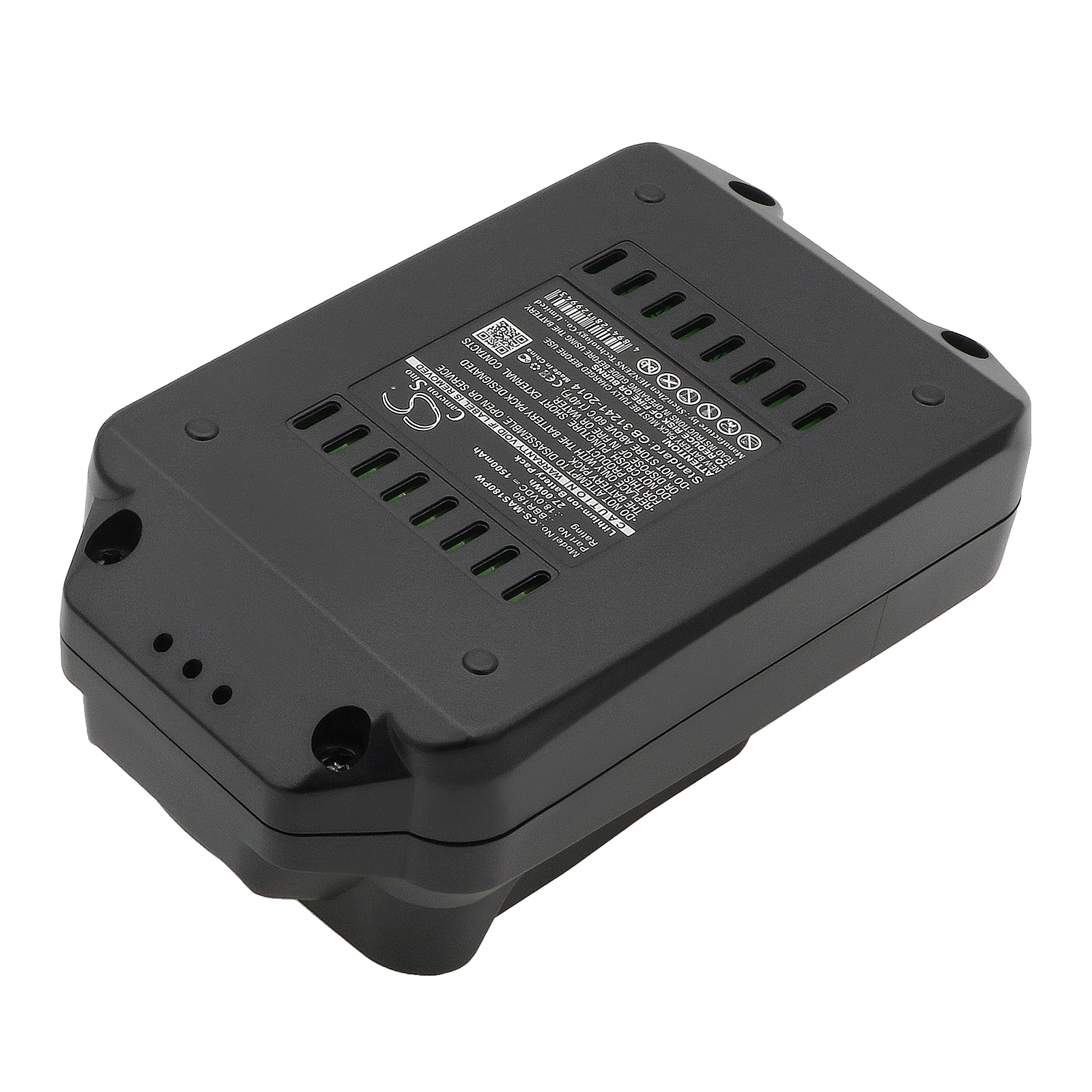 Batteri till Elverktyg för Meister Craft MAS180, MAS18VL-2, 5451370 m.fl.