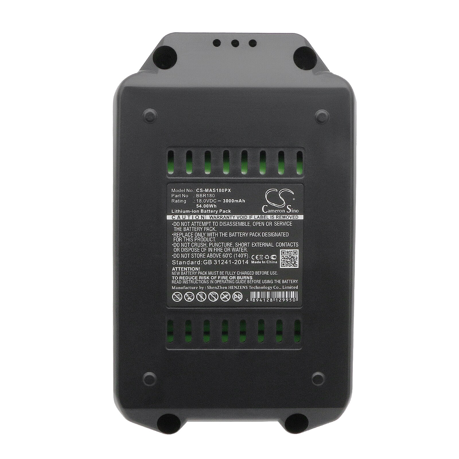 Batteri till Elverktyg för Meister Craft MAS180, MAS18VL-2, 5451370 m.fl.