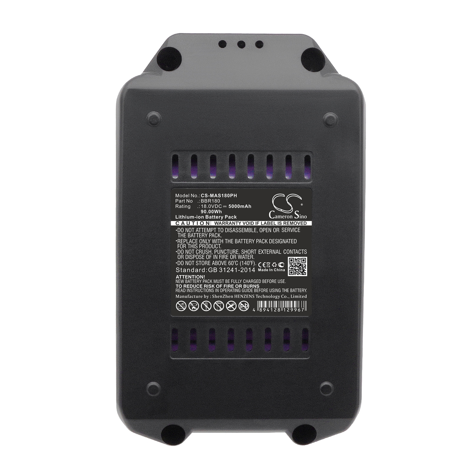 Batteri till Elverktyg för Meister Craft MAS180, MAS18VL-2, 5451370 m.fl.