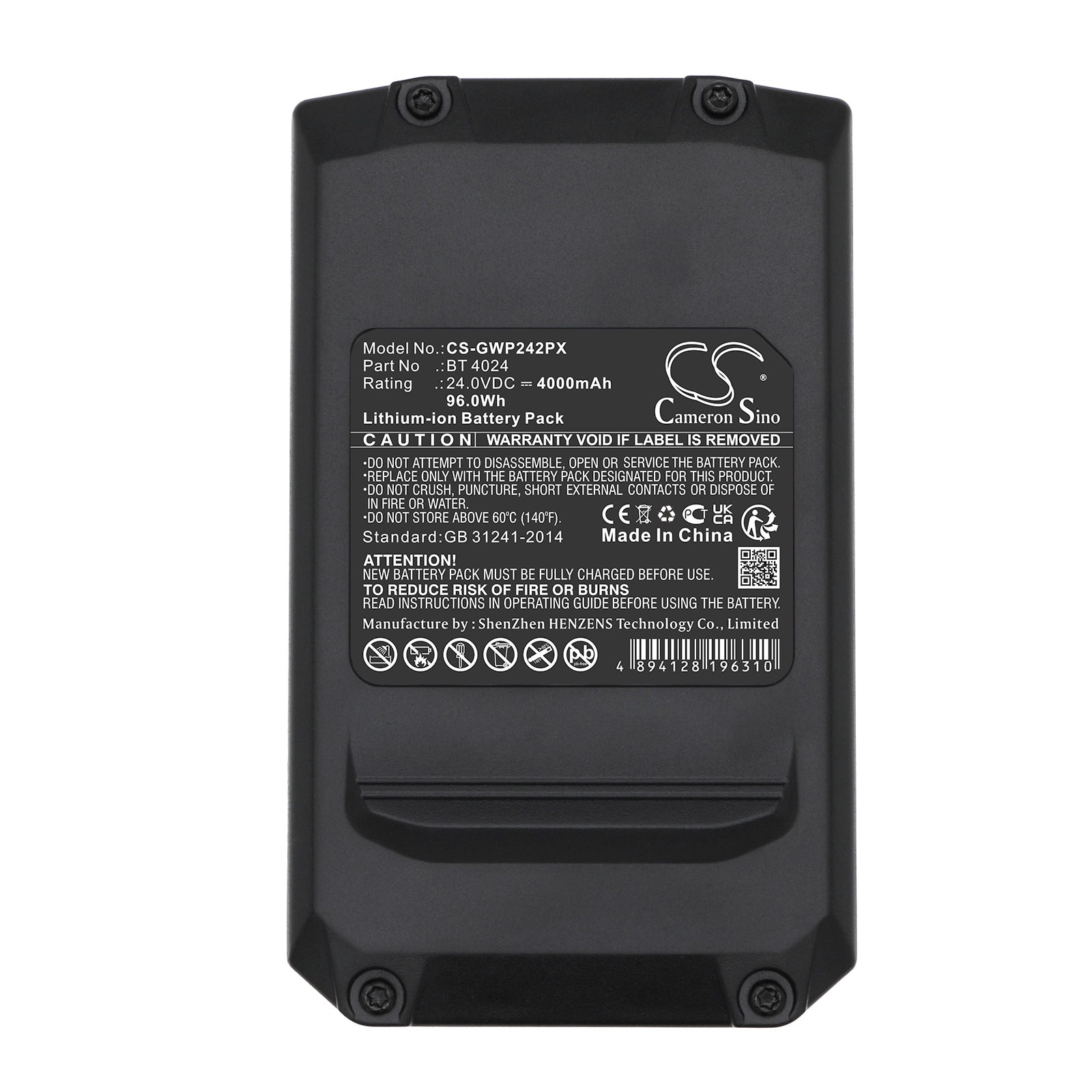 Batteri till Elverktyg för Stiga SAB 24 AE, SC 24 AE, SGT 24 AE m.fl.
