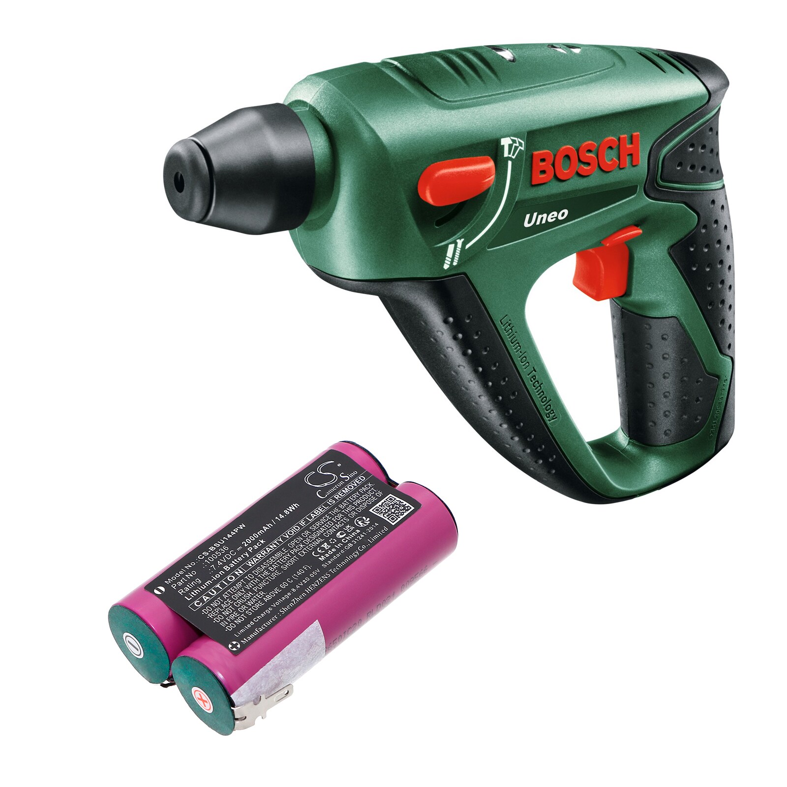 Batteri till Elverktyg för Bosch UNEO