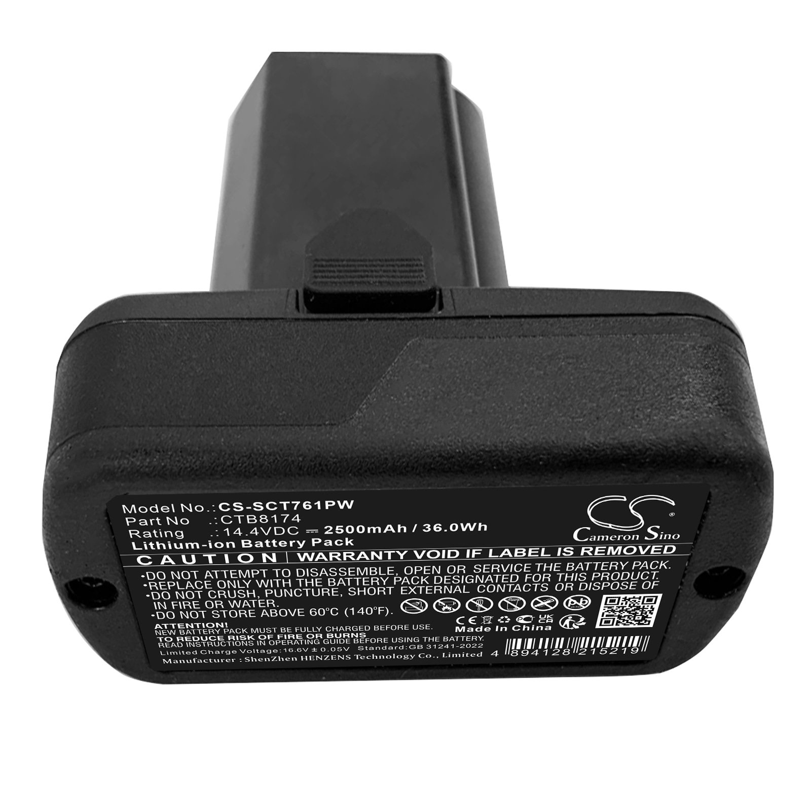 Batteri till Elverktyg för Snap-on CT761, CTPP761, CTR761 m.fl.