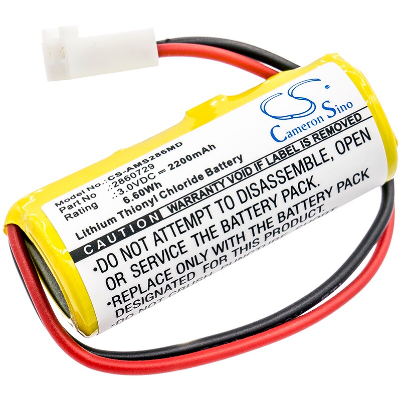 Batteri till Medicinsk för Med-System III 2865 Memory