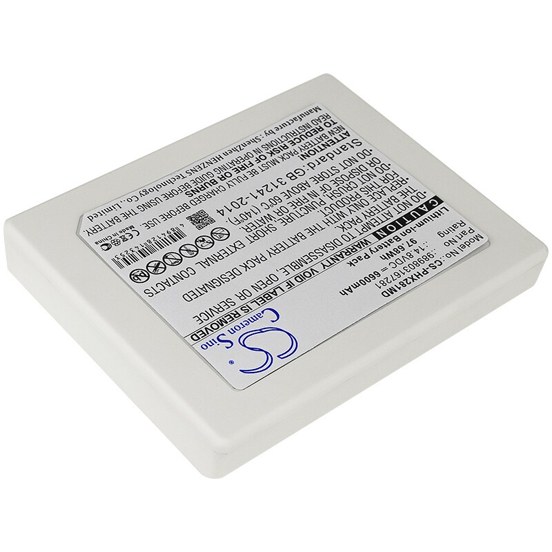 Batteri till Medicinsk för Philips HeartStart XL+, Moniteur, Defibrillateur m.fl.