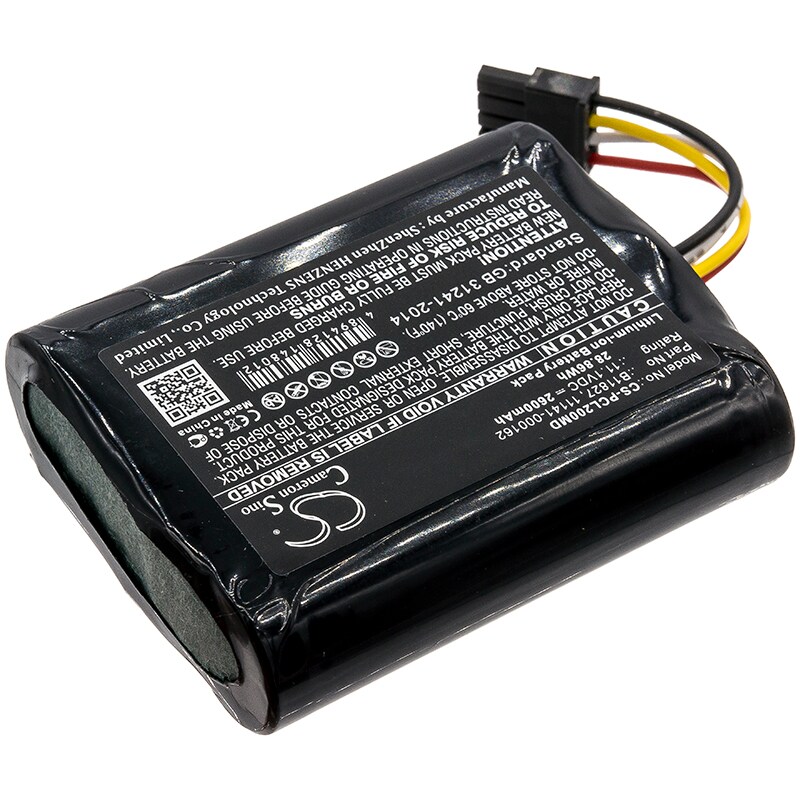 Batteri till Medicinsk för Physio-Control LifePak 20 Defibrillato, LifePak 20 Code m.fl.