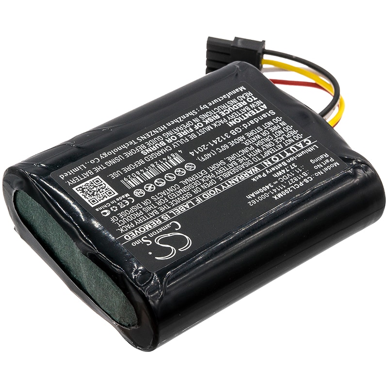 Batteri till Medicinsk för Physio-Control LifePak 20 Defibrillato, LifePak 20 Code m.fl.