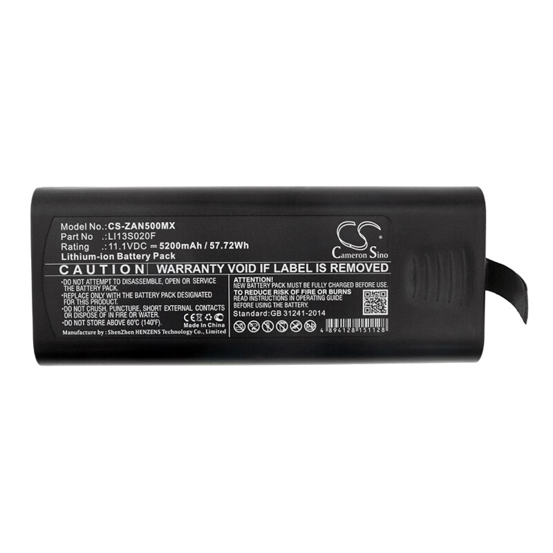 Batteri till Medicinsk för Zondan Apollo N5, ZD120D