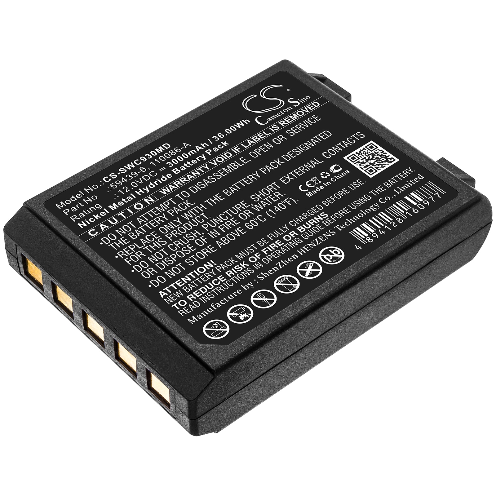 Batteri till Medicinsk för Artema Cardio AID 100