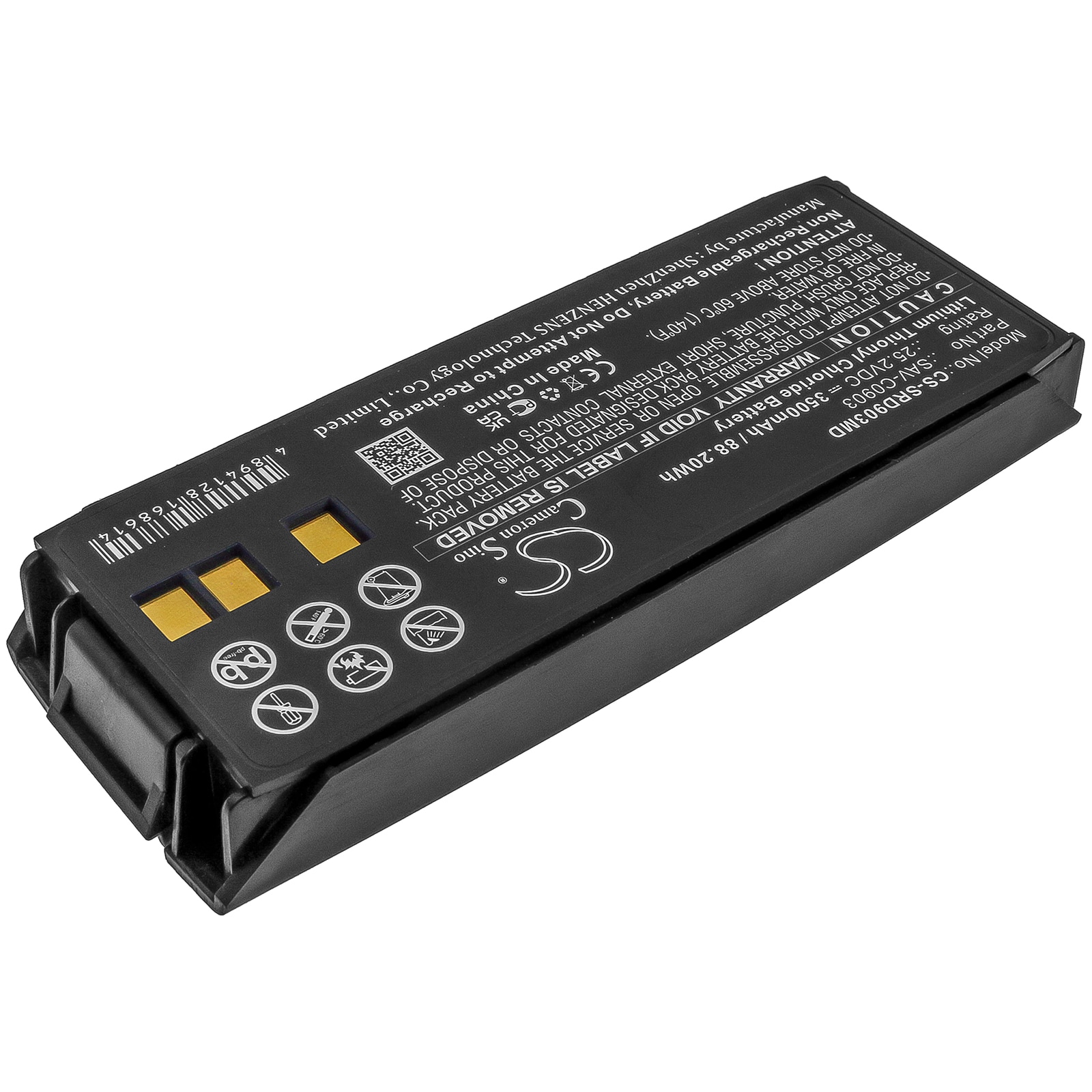 Batteri till Medicinsk för SaverOne D, P, automatic m.fl.