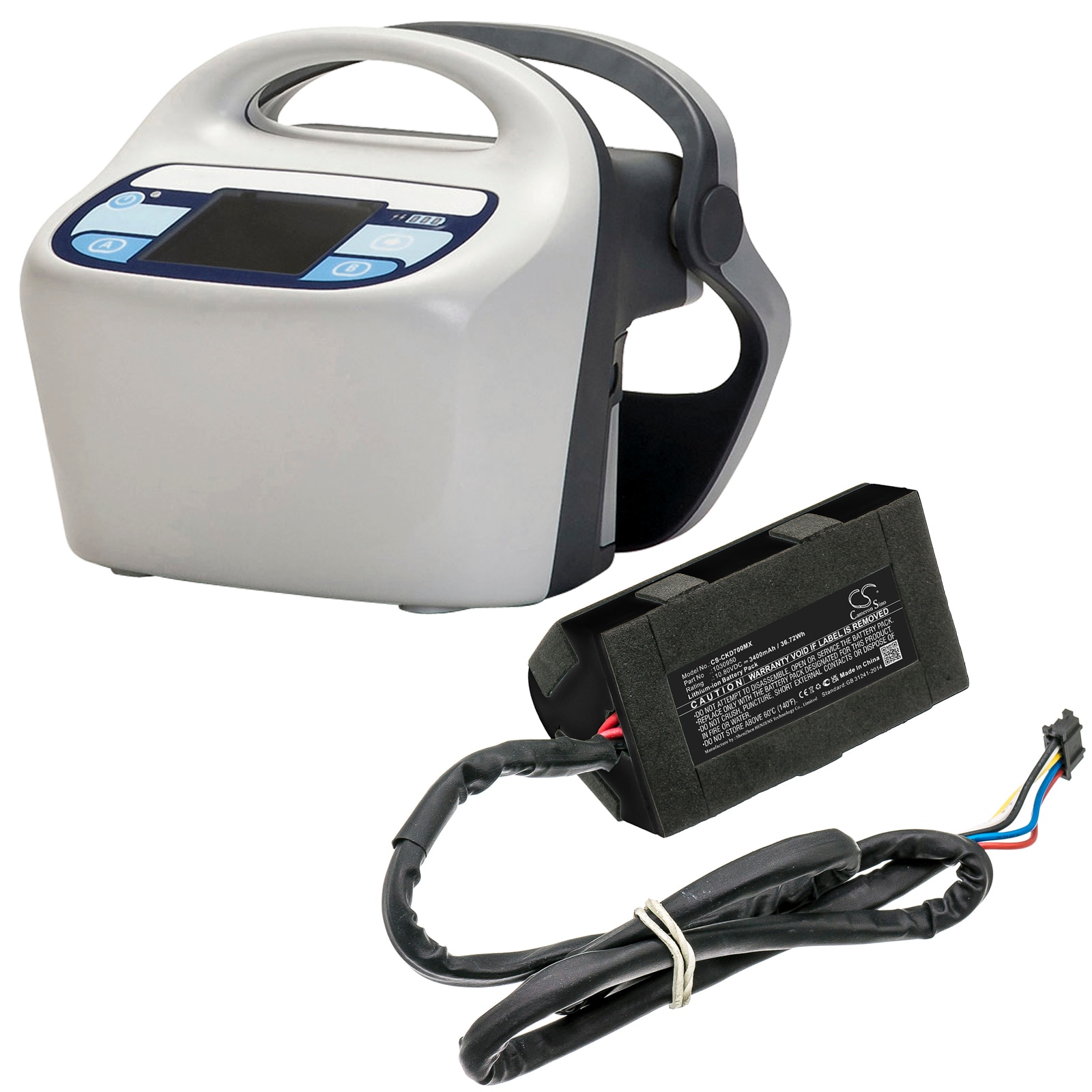 Batteri till Medicinsk för Medtronic SCD700