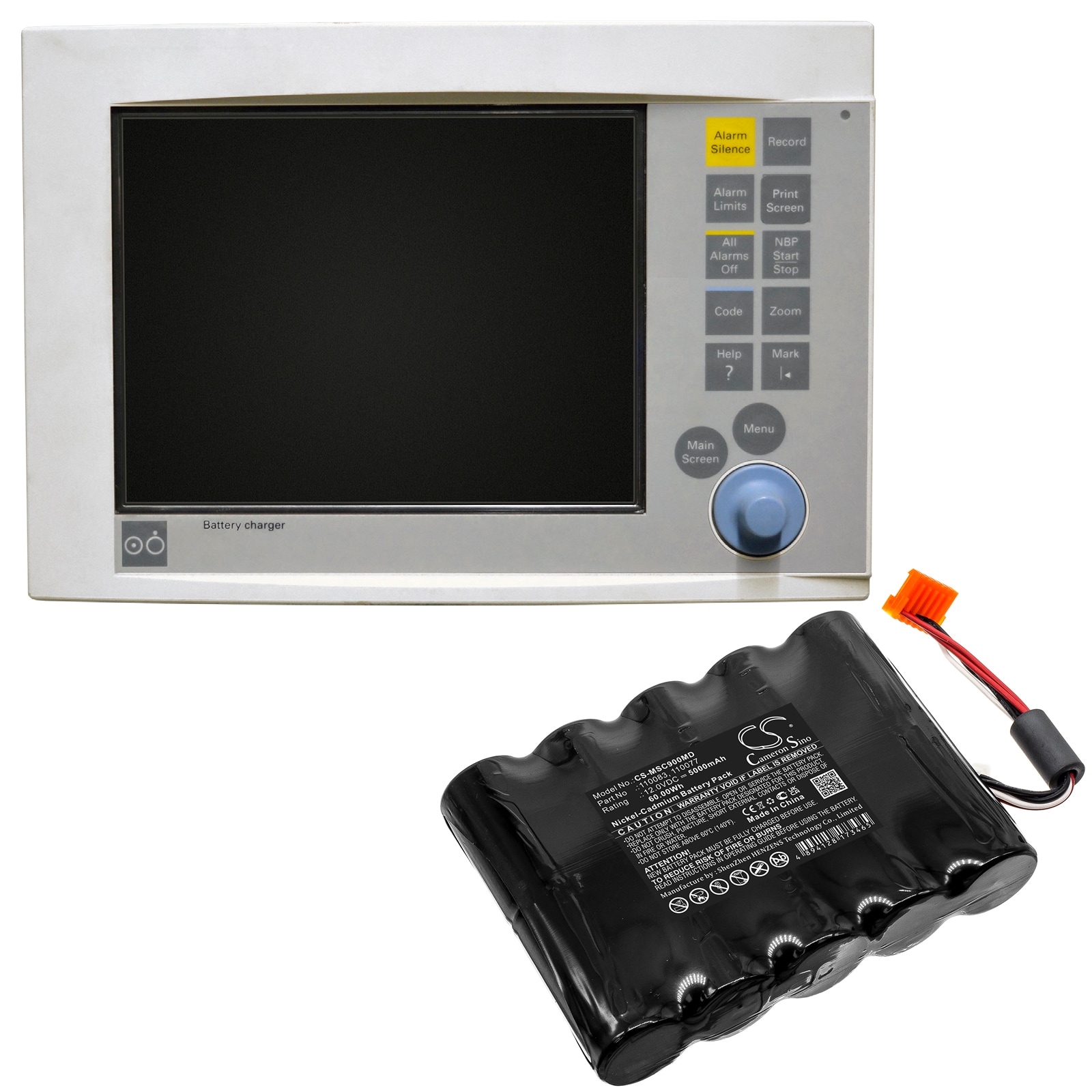 Batteri till Medicinsk för Siemens Monitor SC7000, Monitor SC9000 m.fl.