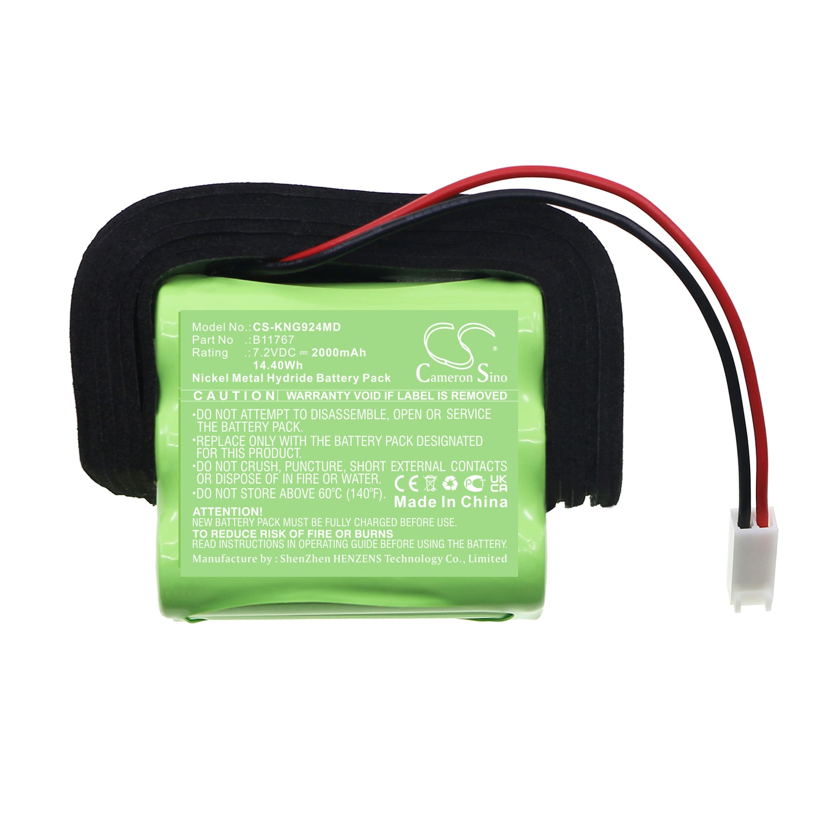 Batteri till Medicinsk för Kangaroo 924 Enteral Feeding Pump