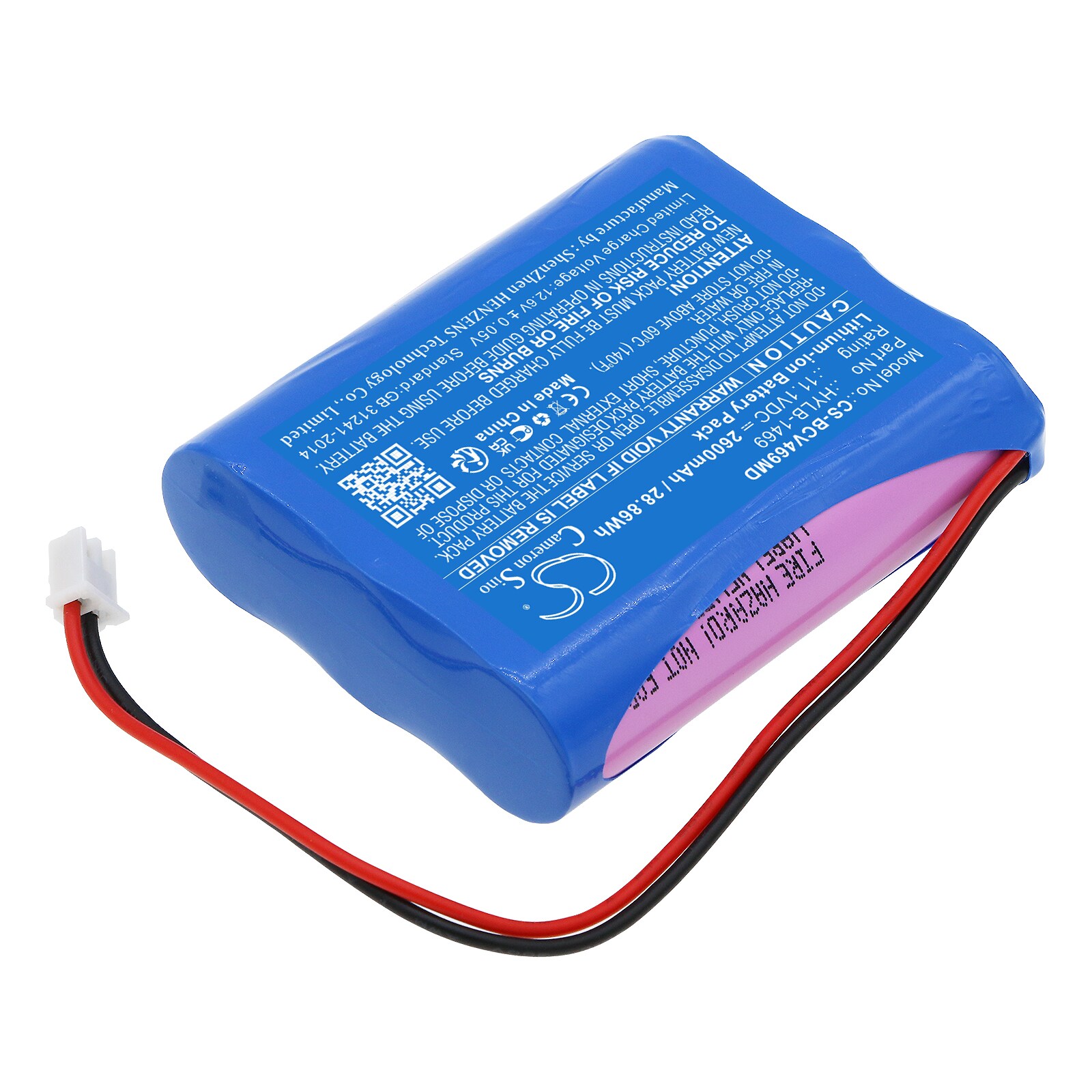Batteri till Medicinsk för Biocare Vital Signs Monitor