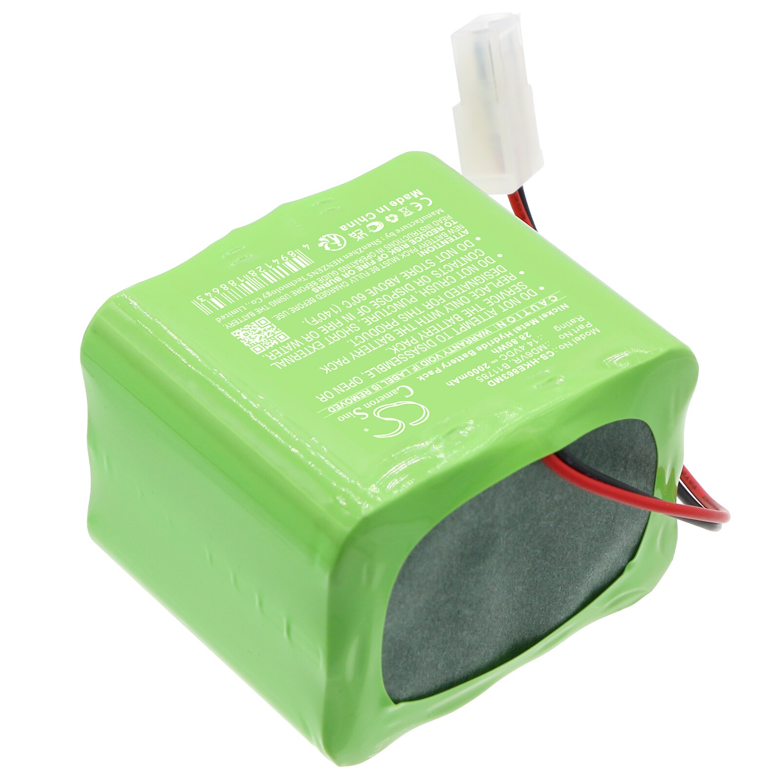 Batteri till Medicinsk för Hokanson EPG-0863, EPG-52018