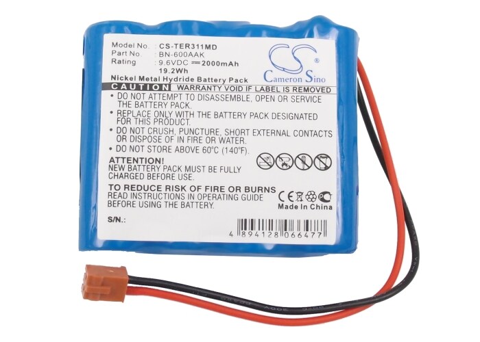 Batteri till Medicinsk för Terumo TE-331, TE-312, TE-332 m.fl.
