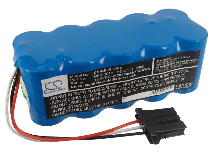 Batteri till Medicinsk för Nihon Kohden TEC-5500, TEC-5521, TEC-5531 m.fl.