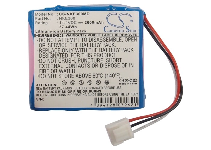 Batteri till Medicinsk för Nihon Kohden Edan SE-300A, Edan SE-300B