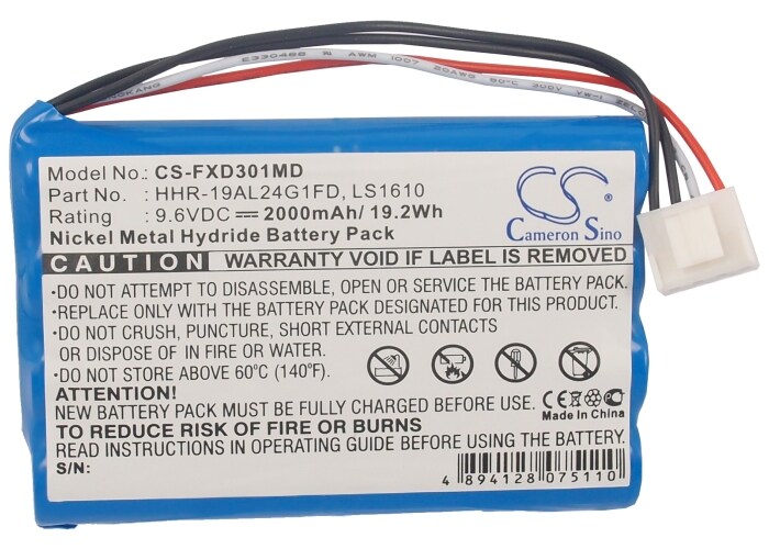 Batteri till Medicinsk för Fukuda FX-3010, CardiMax FX-3010