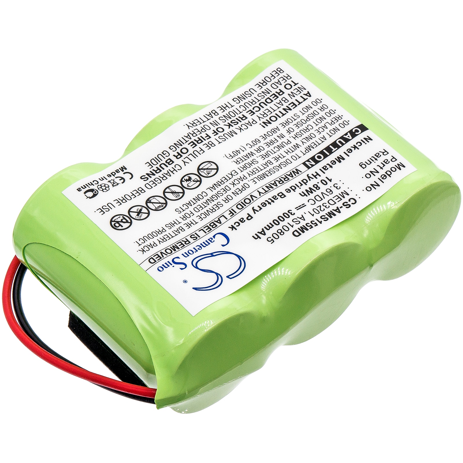 Batteri till Medicinsk för Welch-Allyn WA49020-EF, WA49020-EF-M, WA49020 m.fl.