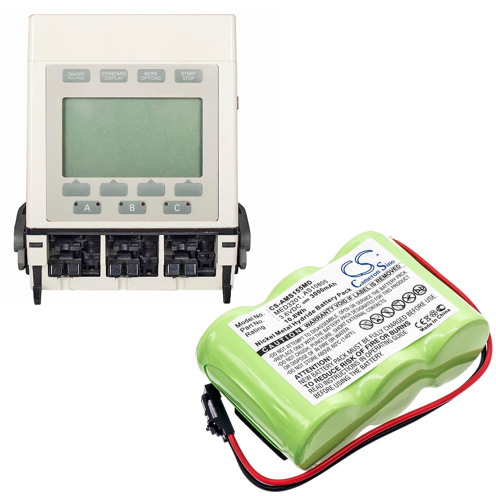 Batteri till Medicinsk för Welch-Allyn WA49020-EF, WA49020-EF-M, WA49020 m.fl.