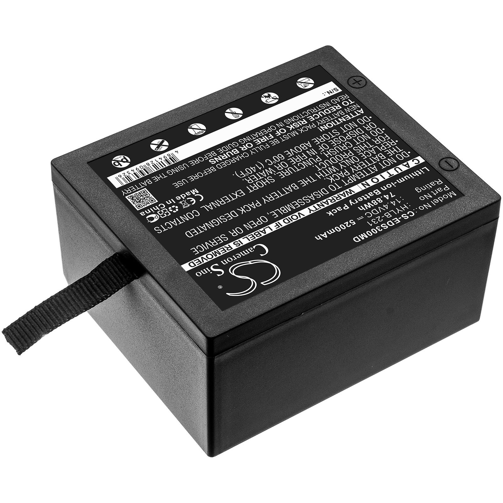 Batteri till Medicinsk för EDAN SE-3, SE3