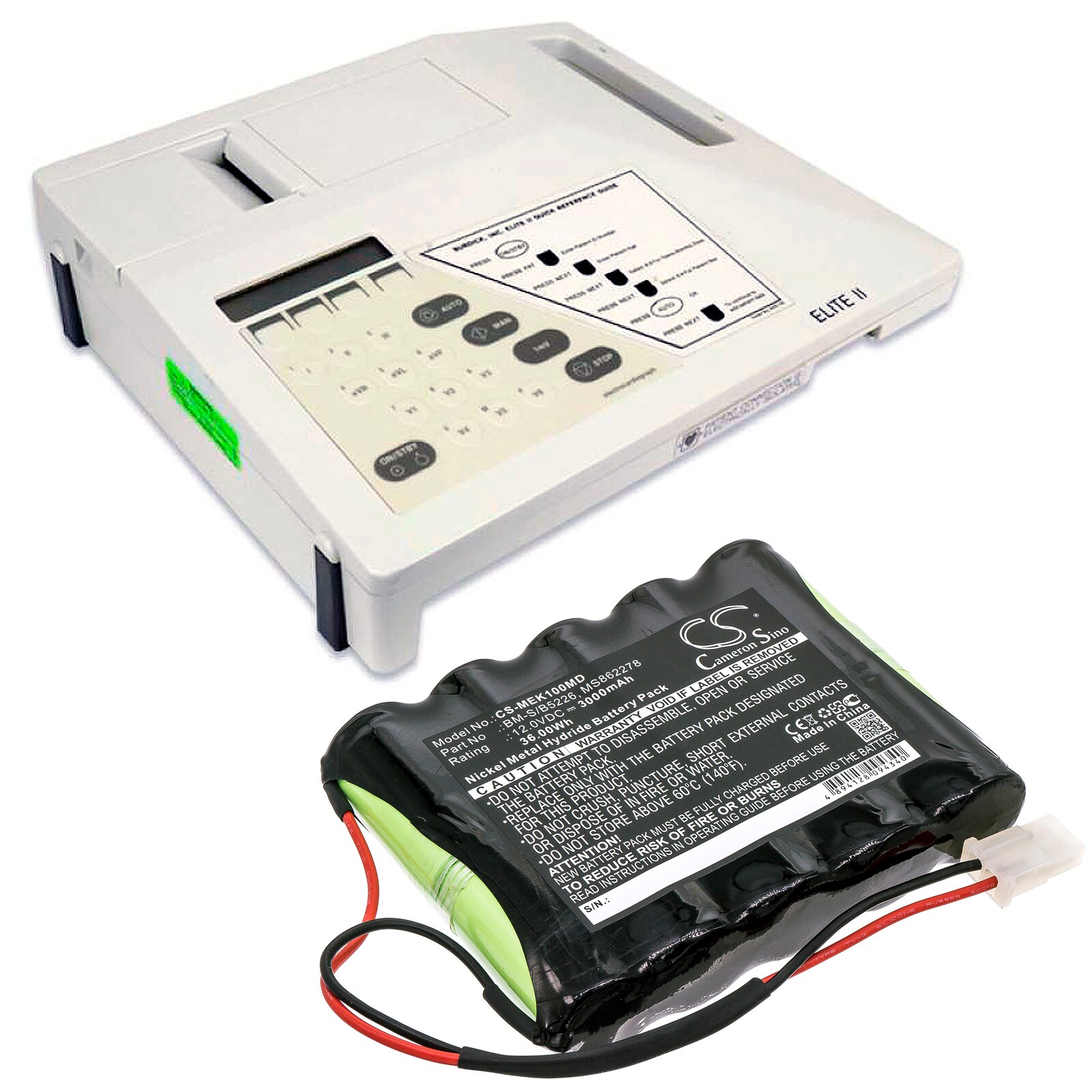 Batteri till Medicinsk för Fukuda Denshi FC 700A, Denshi FC700A