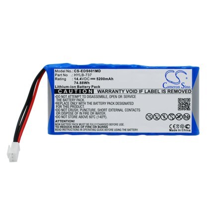 Batteri till Medicinsk för Burdick SE-1200 Express EKG