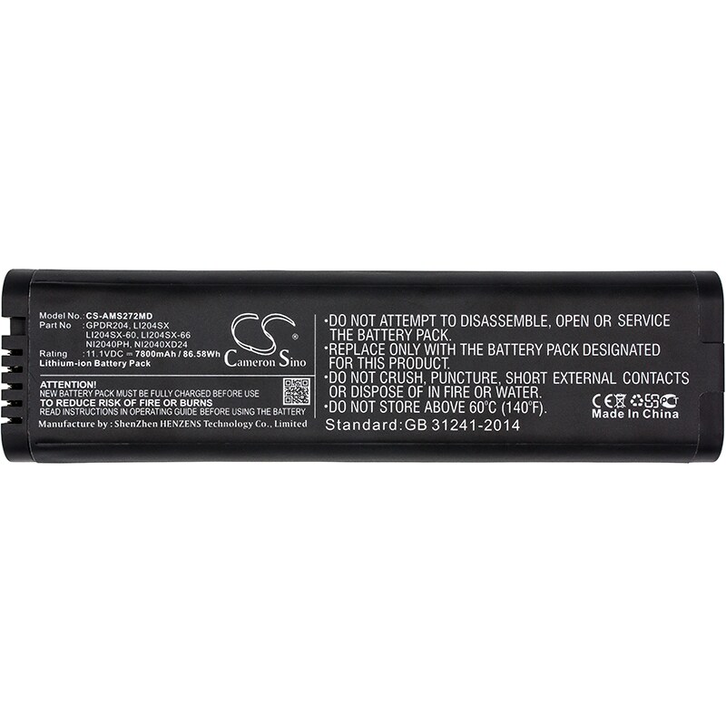 Batteri till Medicinsk för Anritsu MS2721A, MS272xB, MS2721B m.fl.