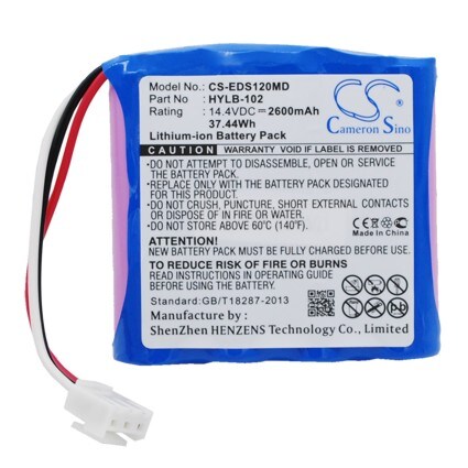 Batteri till Medicinsk för MINDRAY DECG-03A, SE-601A, DECG-03A Elcktro Cardiogram m.fl.