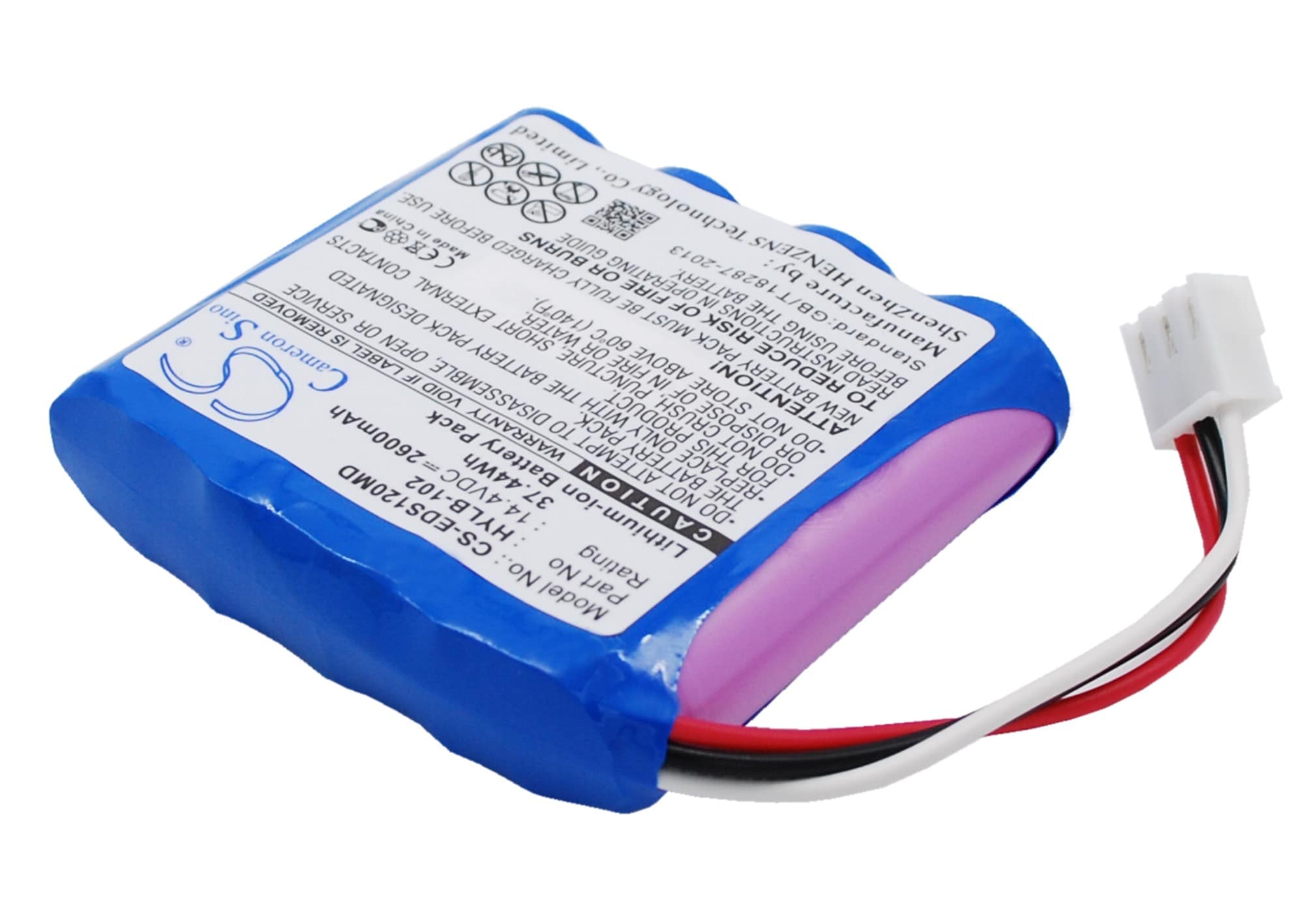 Batteri till Medicinsk för MINDRAY DECG-03A, SE-601A, DECG-03A Elcktro Cardiogram m.fl.